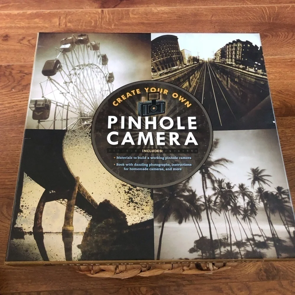 Create your own pinhole camera kit set